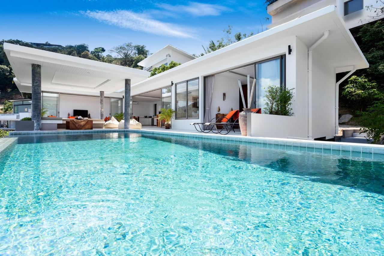 Luxury Seaview Villa -Double Infinity Pools-20 Persons Bãi biển Chaweng Ngoại thất bức ảnh