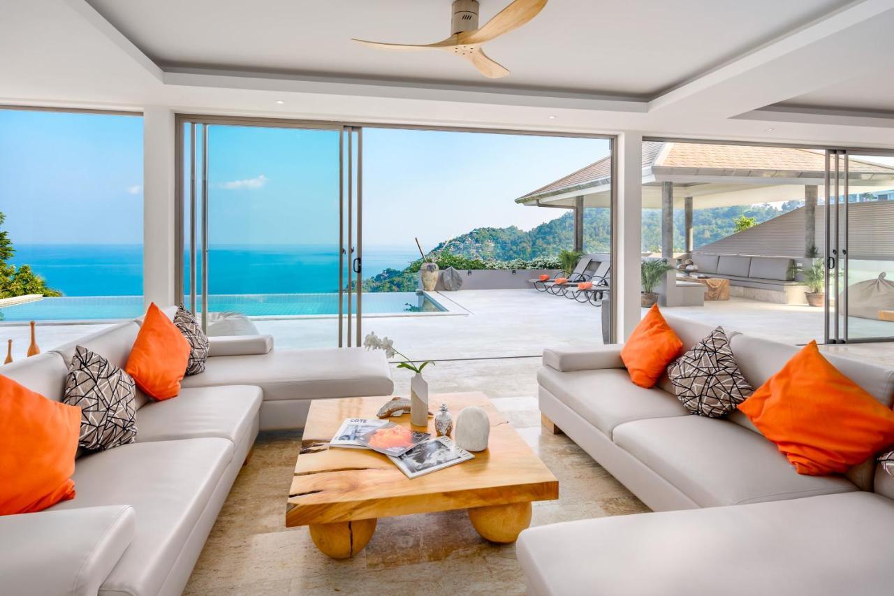 Luxury Seaview Villa -Double Infinity Pools-20 Persons Bãi biển Chaweng Ngoại thất bức ảnh